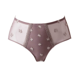 Chantilly hoge slip in taupe 44