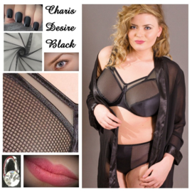 Charis Desire black slip 42