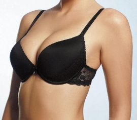 Irina pushup bh zwart 75A 80A 85C of rood 85A