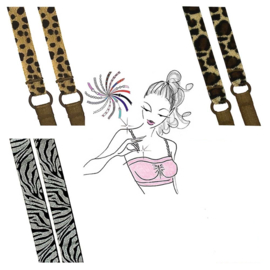 Braza BH-bandjes - set van 3 animalprint