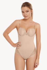 Ivonne body in donkergrijs 80D