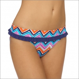 2115B Ibiza bikinislip met rouche 38