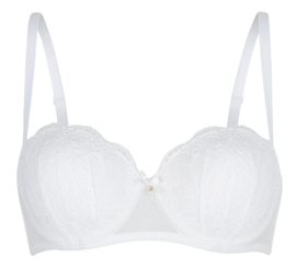 Snowwhite strapless balconet bh (bruidslingerie) 70D