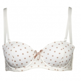 Daily strapless bh ivoor/stip 80C