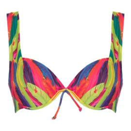 Rainbow halterbikinitop 38D(75D)