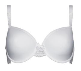 Florence bh half lace in zwart 95E 75F 80F of offwhite 75F