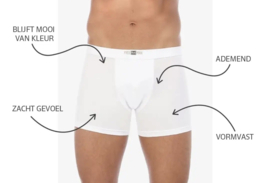 Boxershort van SET in zwart, navy, grijs in M of L