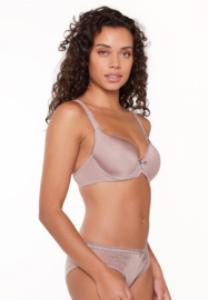 Daily lace slip in rood XS, XXL, navy L, XL of taupe L