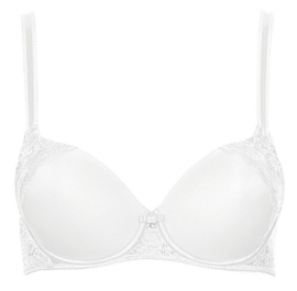 Evelyn padded bh zwart, rood, wit B - E