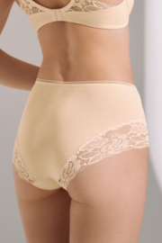 Nina hoge slip (met katoen) in rose of vanilla