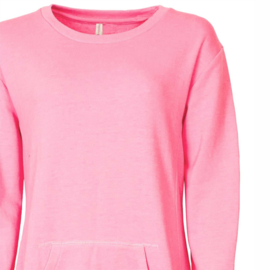 Loungejurk / sweatdress  Irresistible rose L