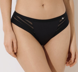 Alegra slip in zwart, huid of wit