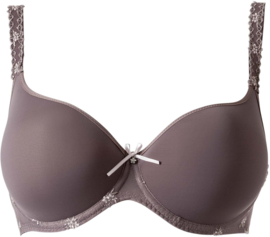Chantilly padded bh in taupe 85E