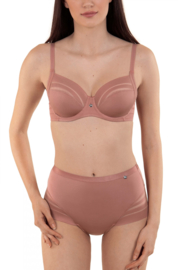 Alegra tailleslip in nude/oudroze 40