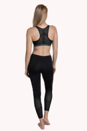 Powerful sportlegging met kant (mesh)