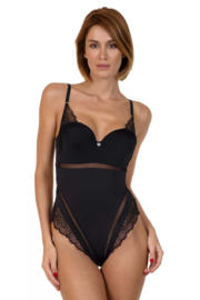 Tender Love stringbody zwart (Lisca Selection) 75D