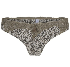 Selvaggio string luipaardprint L