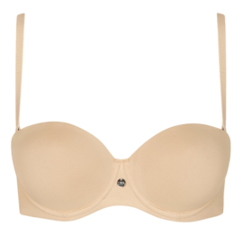 Bella multiway bh (+strapless +halter) in zwart of huid