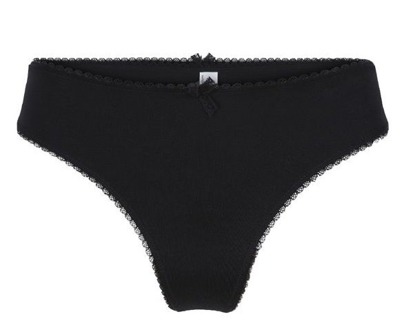 Daily Essentials string in zwart M