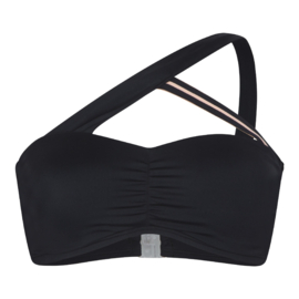 One-shoulder bandeau top 40