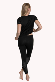 Powerful sportlegging met kant (mesh)