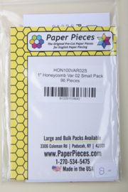 Paper Pieces - Hon100Var02S 1" Honeycomb Var 02 Small Pack 96 Pieces