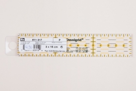 Omnigrid 3 x 15 cm liniaal