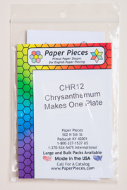 Paper Pieces - CHR12 Chrysanthemum