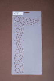 NH235 2" Scroll Border