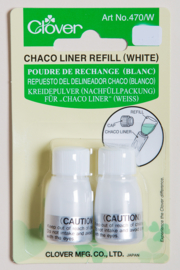 Clover Chaco Liner Refill white