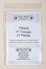 Paper Pieces - TRI400 4" Triangle 21 Pieces