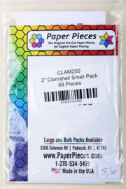Paper Pieces - CLAM200 2" Clamshell Small Pack 68 Pieces