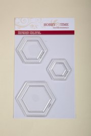 Hobby Time - Clear Stempels CRP0031 Hexagon