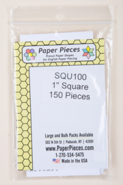 Paper Pieces - SQU100 1" Square 150 Pieces