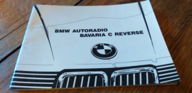 Bavaria C reverse Original BMW Autoradio Betriebsanleitung manual gebruiksaanwijzing