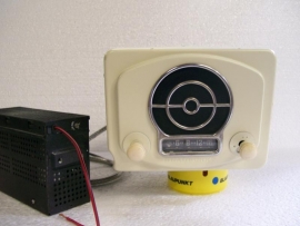 Blaupunkt lampenradio 50er jaren (verkocht komt in brilkever)