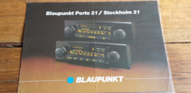 Blaupunkt 1981 leaflet Porto 21 / Stockholm 21