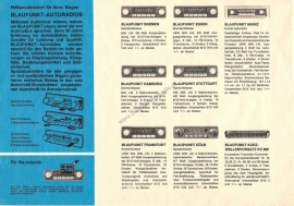 Blaupunkt 1965 Autoradio/Kofferradio