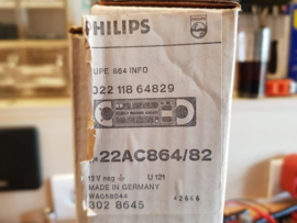 PHILIPS Cassetten Autoradio 864 Info (nieuwstaat)