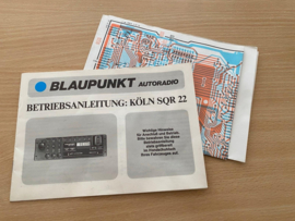 Köln SQR 22 bedienungsanleitung manual Blaupunkt autoradio