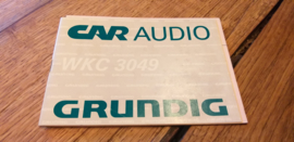 Grundig WKC 3049 gebruiksaanwijzing manual betriebsanleitung