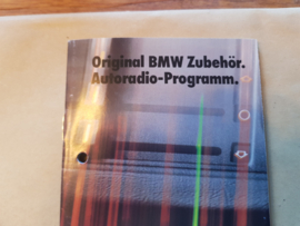 original BMW autoradio programm