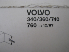 radio inbouw Volvo 340,360,740,760
