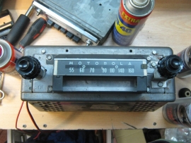 ctm4 Motorola 6 volt autoradio