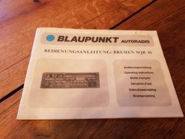 Bremen SQR 46 bedienungsanleitung manual gebruiksaanwijzing Blaupunkt radio