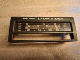 Becker Europa stereo  klein frontje blende faceplate