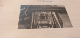 einbauanleitung / installation instructions Fiat 130 9.71