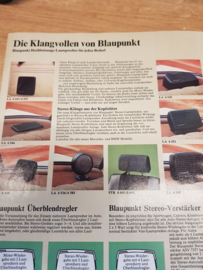 Blaupunkt 1976 / 77 autoradio folder