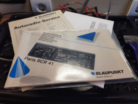 Blaupunkt RCR 41 Paris RDS autoradio für Porsche 911 89-98 Code 333 compleet