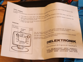 zeldzame miniboy (reela) autoradio Delektronik